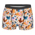 thumbnail image 1 of Haiem Cute Chickens Men's Boxer Briefs, Every Day Comfort Stretch Cotton Moisture-Wicking Underwear-X-Large, 1 of 9