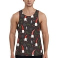 Haiem Cute Christmas Gnomes Men Workout Tank Top Gym Bodybuilding