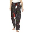 thumbnail image 1 of Haiem Cute Christmas Gnomes Women's Pajama Pants Ultra Lightweight Pjs Bottoms Sleepwear Bottom Pants With Pocket Drawstring-Medium, 1 of 9