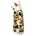 thumbnail image 1 of Haiem Cute Cow Print Sunflower C for Winter Dog Hoodie Sweatshirts with Pockets Warm Dog Clothes for Small Dogs Chihuahua-X-Small, 1 of 7