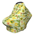 thumbnail image 1 of Haiem Cute Dinosaurs Baby Nursing Cover & Nursing Poncho - Multi Use Cover for Baby Car Seat Canopy, Stroller Cover, 360°Full Privacy Breastfeeding Coverage, 1 of 1