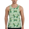 thumbnail image 1 of Haiem Cute Dinosaurs in Space Men Workout Tank Top Gym Bodybuilding Sleeveless Muscle T Shirts Athletic Tank Breathable Workout Shirt-X-Large, 1 of 9