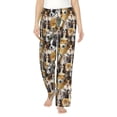 thumbnail image 1 of Haiem Cute Dog Women's Pajama Pants Ultra Lightweight Pjs Bottoms Sleepwear Bottom Pants With Pocket Drawstring-XX-Large, 1 of 7