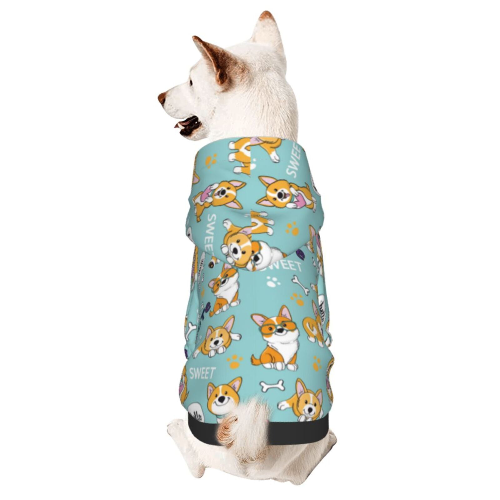 Corgi Winter Sport Hoodie main image 0