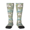 thumbnail image 1 of Haiem Cute Farm Birds Socks, Funny Novelty Crazy Design Cotton Socks Sports Socks Knee High Socks For Men, Women,1Pairs - Gift For Working Friends, 1 of 9