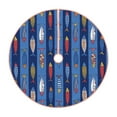 thumbnail image 1 of Haiem Cute Fish Pattern Christmas Tree Skirt Merry Christmas Party Christmas Tree Decoration,New Year Decorations-36", 1 of 6