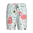 thumbnail image 1 of Haiem Cute Flamingo Men's Pajama Short with Soft Woven Cotton Elastic Waistband Sleep Short-XX-Large, 1 of 9