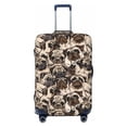 thumbnail image 1 of Haiem Cute French Bulldog Luggage Cover Printed Suitcase Covers for Luggage Elastic Washable Suitcase Protector Fits 18-32 Inch Luggage-Large, 1 of 9
