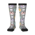 thumbnail image 1 of Haiem Cute Geese Socks, Funny Novelty Crazy Design Cotton Socks Sports Socks Knee High Socks For Men, Women,1Pairs - Gift For Working Friends, 1 of 9