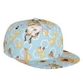 thumbnail image 1 of Haiem Cute Gnome Bee Collects Honey Classic Snapback Cap Flat Bill Hat Baseball Cap Adjustable Size Cotton Dad Hat, 1 of 9