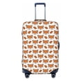 thumbnail image 1 of Haiem Cute Heart Fox Cartoon Luggage Cover Printed Suitcase Covers for Luggage Elastic Washable Suitcase Protector Fits 18-32 Inch Luggage-Small, 1 of 8