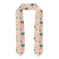 thumbnail image 1 of Haiem Cute Ink Drawn Elephants Pattern Graduation Stole 2024 | Premium Satin Sash for Graduation Ceremony, 1 of 7