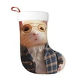 thumbnail image 1 of Haiem Cute Mouse In Glasses Pattern Christmas Stockings, Personalized 18 Inches Knit Christmas Stockings Xmas Hanging Stockings for Family Christmas Decorations, 1 of 7