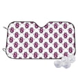 thumbnail image 1 of Haiem Cute Number 8 Car Windshield Sun Shade - Blocks UV Rays Sun Visor Protector, Sunshade to Keep Your Vehicle Cool, Universal Fit SUV Van Sedan-, 1 of 7