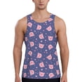 thumbnail image 1 of Haiem Cute Pig Men Workout Tank Top Gym Bodybuilding Sleeveless Muscle T Shirts Athletic Tank Breathable Workout Shirt-Medium, 1 of 9