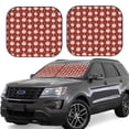 thumbnail image 1 of Haiem Cute Pig with Coins Car Windshield Sun Shade (2 Pieces) Foldable Windshield Sun Shade Car Accessories for Truck SUV Pickup-Medium, 1 of 7