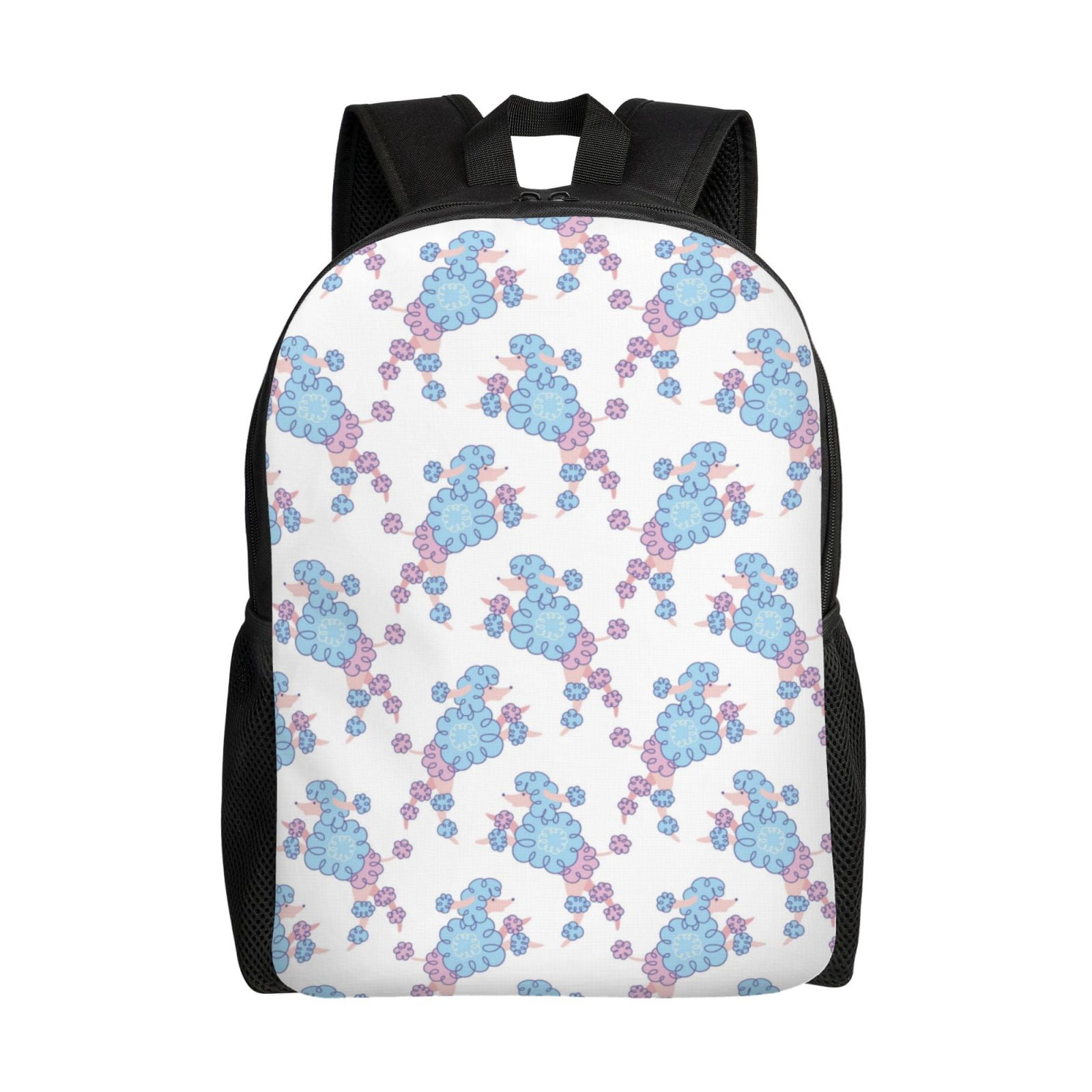 Dog Poodle Print Pattern Premium Backpack