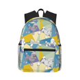 thumbnail image 1 of Haiem Cute Poodle Dog Lightweight Backpack for School, Classic Basic Water Resistant Casual Daypack for Travel with Bottle Side Pockets, 1 of 8