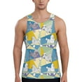 thumbnail image 1 of Haiem Cute Poodle Dog Men Workout Tank Top Gym Bodybuilding Sleeveless Muscle T Shirts Athletic Tank Breathable Workout Shirt-XX-Large, 1 of 9