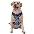 thumbnail image 1 of Haiem Cute Popcorn Pattern No-Pull Dog Harness Reflective Front Clip Vest with Handle,Step-in Air Dog Harness,Adjustable 2 Metal Rings 4 Buckles-Small, 1 of 6