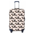 thumbnail image 1 of Haiem Cute Puppy Luggage Cover Printed Suitcase Covers for Luggage Elastic Washable Suitcase Protector Fits 18-32 Inch Luggage-Small, 1 of 9