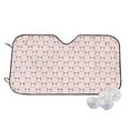 thumbnail image 1 of Haiem Cute Rabbit Car Windshield Sun Shade - Blocks UV Rays Sun Visor Protector, Sunshade to Keep Your Vehicle Cool, Universal Fit SUV Van Sedan-, 1 of 7