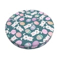 thumbnail image 1 of Haiem Cute Rabbit Easter Cushion Round Bar Chair Seat Cover Bar Chair Cushion Covers Elastic Washable Bar Chair Cover,Protects from Scratches and Stains-14 inch, 1 of 7
