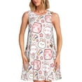 thumbnail image 1 of Haiem Cute Rabbit for Women’s Summer Dresses – Casual Sleeveless Tank Loose Sundress, Lightweight Beach Dress, 1 of 7