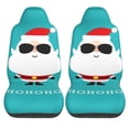 thumbnail image 1 of Haiem Cute Santa Claus Printed Car Seat Covers Set of 2, Universal Fit Car Seat Covers,Protective Seat Covers,Comfortable Car Seat Covers, Easy Installation Seat Covers, 1 of 9