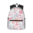 thumbnail image 1 of Haiem Cute Sheep Lightweight Backpack for School, Classic Basic Water Resistant Casual Daypack for Travel with Bottle Side Pockets, 1 of 1