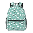 thumbnail image 1 of Haiem Cute Sheeps Printed School Backpack,Casual Travel Lightweight Backpack,Durable Comfortable Multifunctional Backpack,Laptop Backpack, 1 of 5