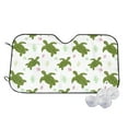 thumbnail image 1 of Haiem Cute Turtle Car Windshield Sun Shade - Blocks UV Rays Sun Visor Protector, Sunshade to Keep Your Vehicle Cool, Universal Fit SUV Van Sedan-Medium, 1 of 7