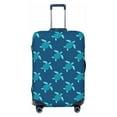 thumbnail image 1 of Haiem Cute Turtle Luggage Cover Printed Suitcase Covers for Luggage Elastic Washable Suitcase Protector Fits 18-32 Inch Luggage-Small, 1 of 9