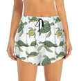 thumbnail image 1 of Haiem Cute Turtle Women's 2 in 1 Running Shorts - Lightweight Athletic Workout Gym Yoga Breathable Sports Shorts Liner with Phone Pockets-Small, 1 of 9