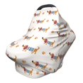 thumbnail image 1 of Haiem Dachshund Dog Puppy Baby Nursing Cover & Nursing Poncho - Multi Use Cover for Baby Car Seat Canopy, Stroller Cover, 360°Full Privacy Breastfeeding Coverage, 1 of 9