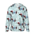 thumbnail image 1 of Haiem Dachshund Dog Puppy UPF 50+ Fishing Shirts for Men Long Sleeve UV Sun Protection Hoodie Non-Mask Outdoor Hiking Shirts, 1 of 9