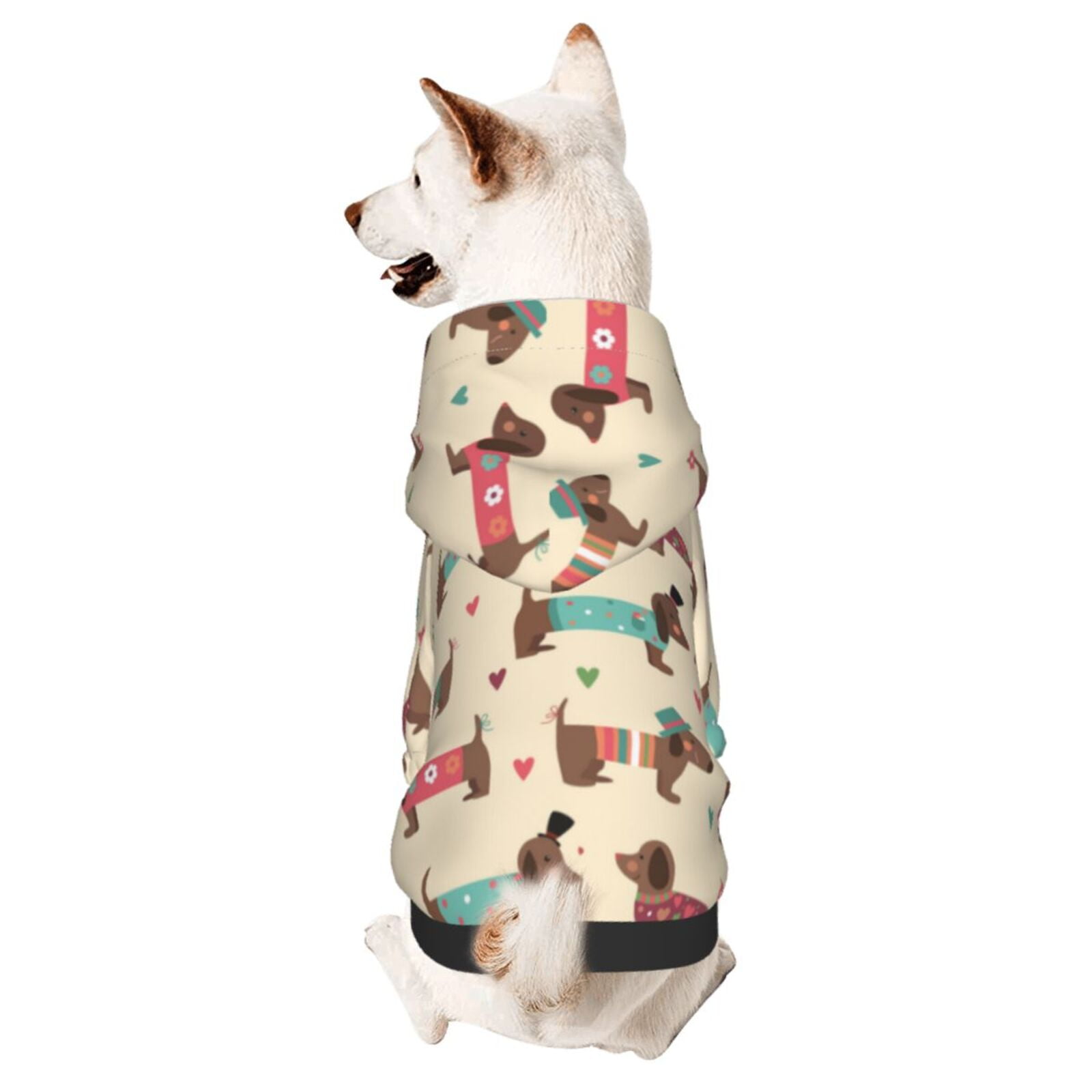 Dachshund Winter Sport Hoodie