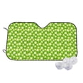 thumbnail image 1 of Haiem Daisies Flowers Car Windshield Sun Shade - Blocks UV Rays Sun Visor Protector, Sunshade to Keep Your Vehicle Cool, Universal Fit SUV Van Sedan-Medium, 1 of 7