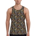 thumbnail image 1 of Haiem Daisies Flowers Men Workout Tank Top Gym Bodybuilding Sleeveless Muscle T Shirts Athletic Tank Breathable Workout Shirt-Medium, 1 of 9