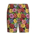 thumbnail image 1 of Haiem Daisies Flowers Men's Pajama Short with Soft Woven Cotton Elastic Waistband Sleep Short-3X-Large, 1 of 9