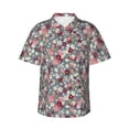thumbnail image 1 of Haiem Daisies Flowers Printed Hawaiian Shirt for Men - Men’s Casual Beach Summer Shirts - Stretch Fabric with Modern Fit-XX-Large, 1 of 9