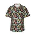 thumbnail image 1 of Haiem Daisies Flowers Printed Hawaiian Shirt for Men - Men’s Casual Beach Summer Shirts - Stretch Fabric with Modern Fit-XX-Large, 1 of 9
