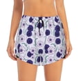 thumbnail image 1 of Haiem Daisies Flowers Women's 2 in 1 Running Shorts - Lightweight Athletic Workout Gym Yoga Breathable Sports Shorts Liner with Phone Pockets-, 1 of 9