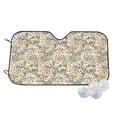 thumbnail image 1 of Haiem Daisy Car Windshield Sun Shade - Blocks UV Rays Sun Visor Protector, Sunshade to Keep Your Vehicle Cool, Universal Fit SUV Van Sedan-Small, 1 of 7