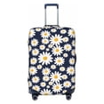 thumbnail image 1 of Haiem Daisy Floral Luggage Cover Printed Suitcase Covers for Luggage Elastic Washable Suitcase Protector Fits 18-32 Inch Luggage-Medium, 1 of 8