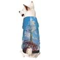 thumbnail image 1 of Haiem Dandelion Hot Air Balloon for Winter Dog Hoodie Sweatshirts with Pockets Warm Dog Clothes for Small Dogs Chihuahua-X-Large, 1 of 7