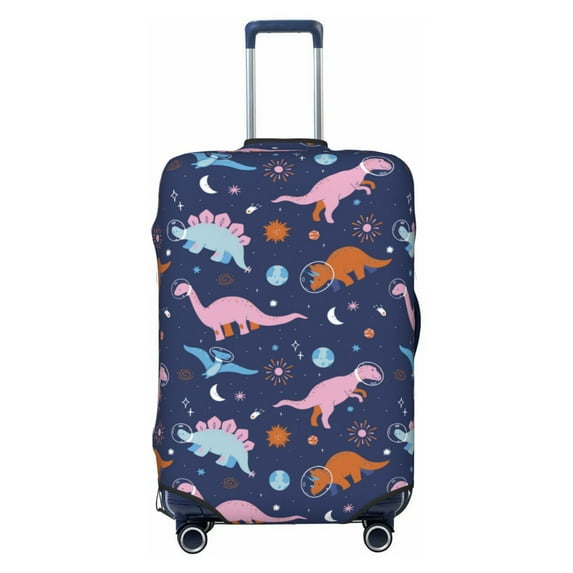 Haiem Dinosaur Luggage Cover Printed Suitcase Covers for Luggage Elastic Washable Suitcase Protector Fits 18-32 Inch Luggage-Large