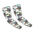 thumbnail image 1 of Haiem Dinosaur on Excavator2 UV Protection Cooling Arm Sleeves for Men and Women UPF 50 Sun Sleeve, 1 of 8