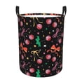 thumbnail image 1 of Haiem Disco Mirror Ball Laundry Basket, Laundry Hamper, Collapsible Laundry Baskets, Dirty Clothes Hamper, Waterproof with Handles for College Dorm, Family-Medium, 1 of 8