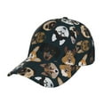 thumbnail image 1 of Haiem Dogs Baseball Cap Dad Hat Cotton Soft Adjustable Fashion Hats for Men Women Unisex Style Headwear, 1 of 9